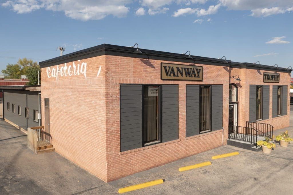 Commercial building remodel, flat roof, Smartside, Weather Tite Exteriors Rapid City Sd West Side