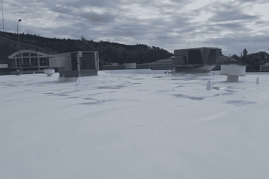 Commercial flat roof membrane prep rapid city sd weather tite exteriors