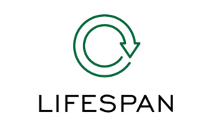 green circle arrow icon above the word lifespan