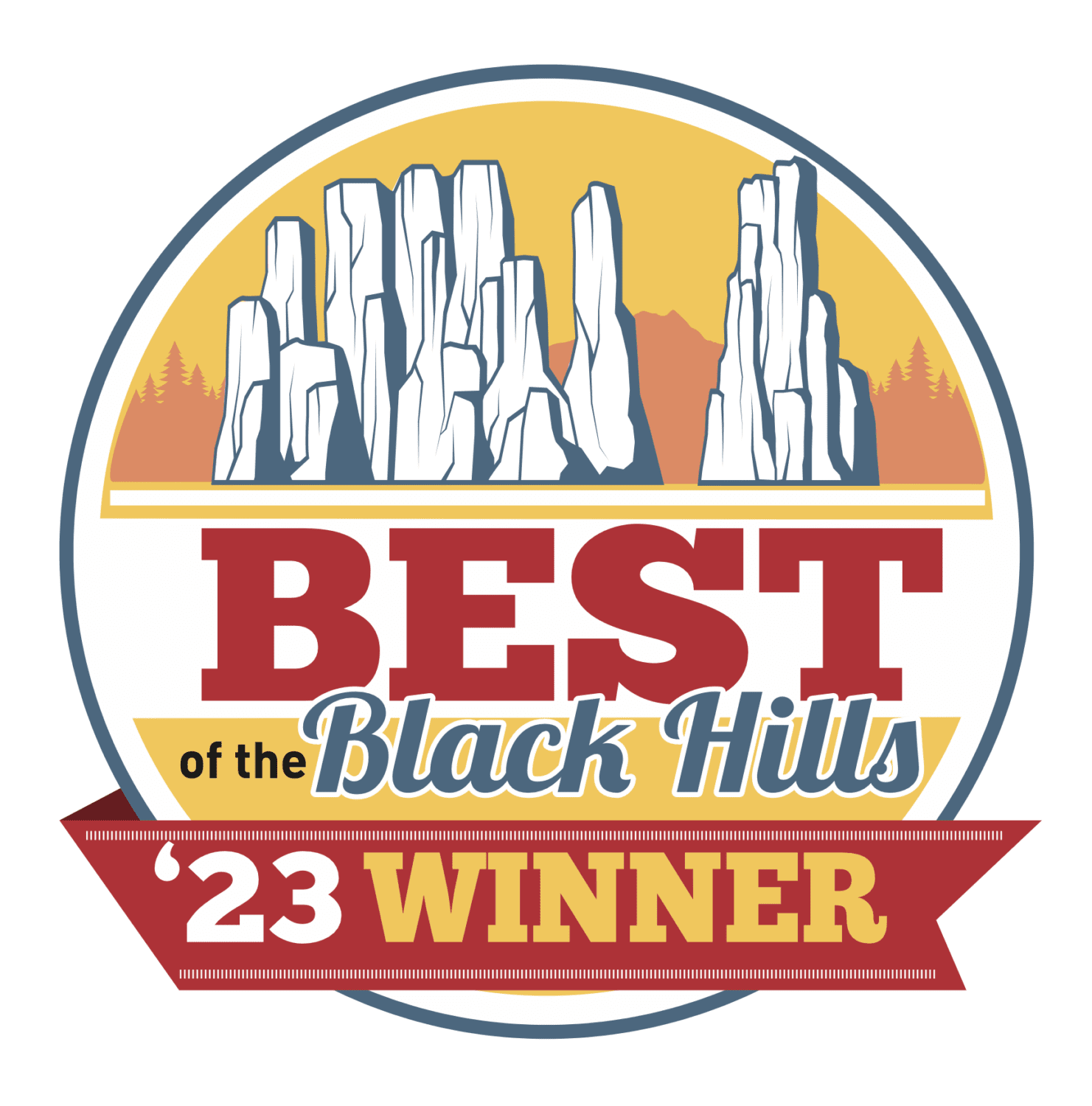 Black Hills Best 2023 Winner Badge