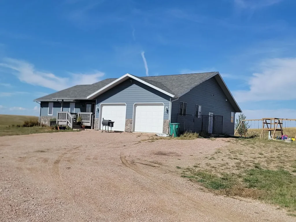 Home with new Roof and Siding in New Underwood