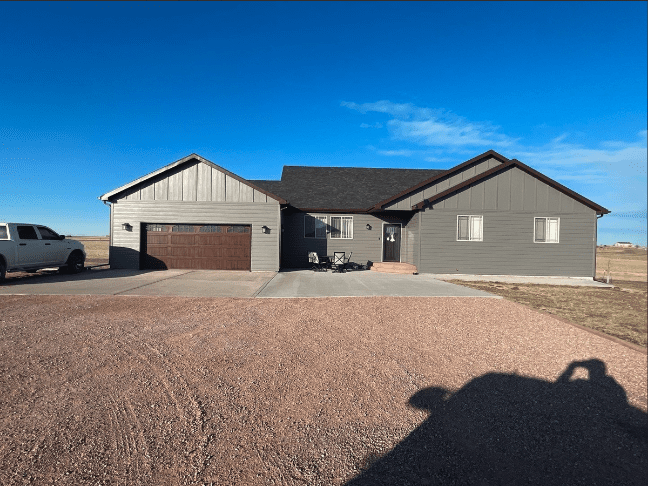 New Siding on a New Underwood Home