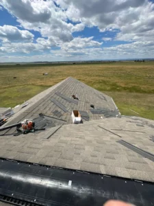 Roofing Repair on New Underwood Home
