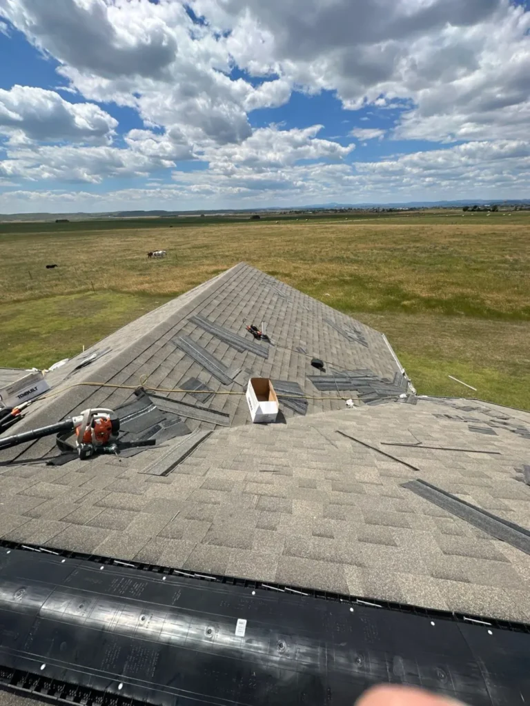 Roof Repair Job in Hermosa, SD